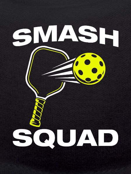 Smash squad funny pickleball player