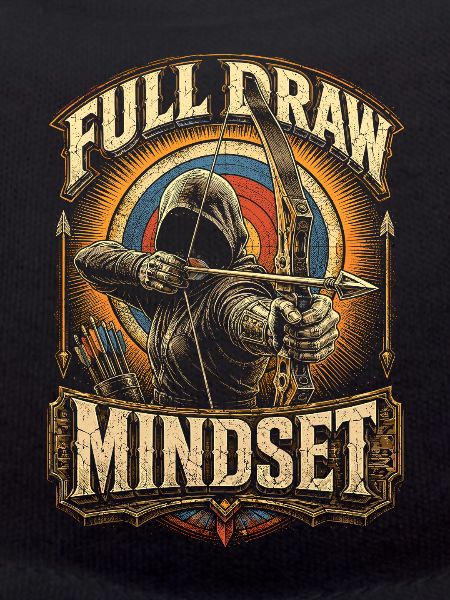 Bogenschießen Bogenschütze Full Draw Mindset