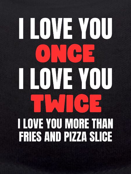 More Than Fries Love