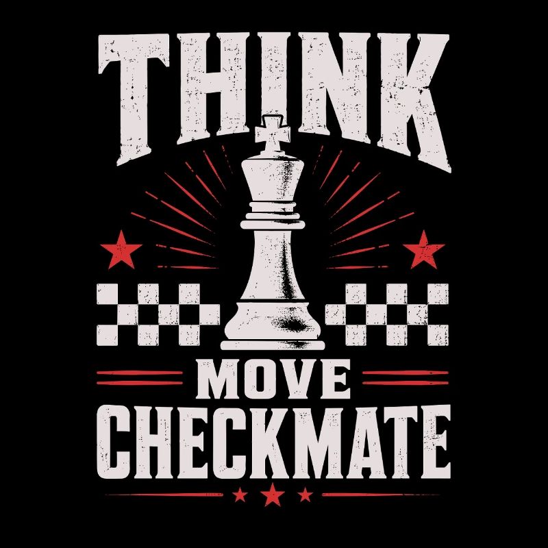 Échecs Échec et mat Pensez à Chemise Move