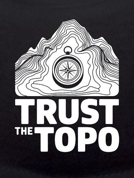Trust The Topo Topographic Map