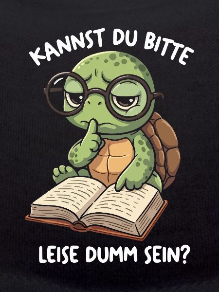 Leseturtle mit Brille