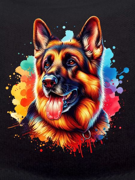 German Shepherd Motif