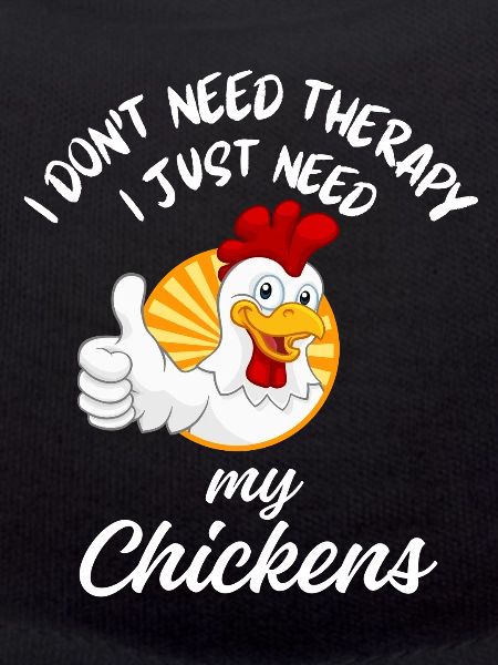 Chicken Therapy Animal Humor