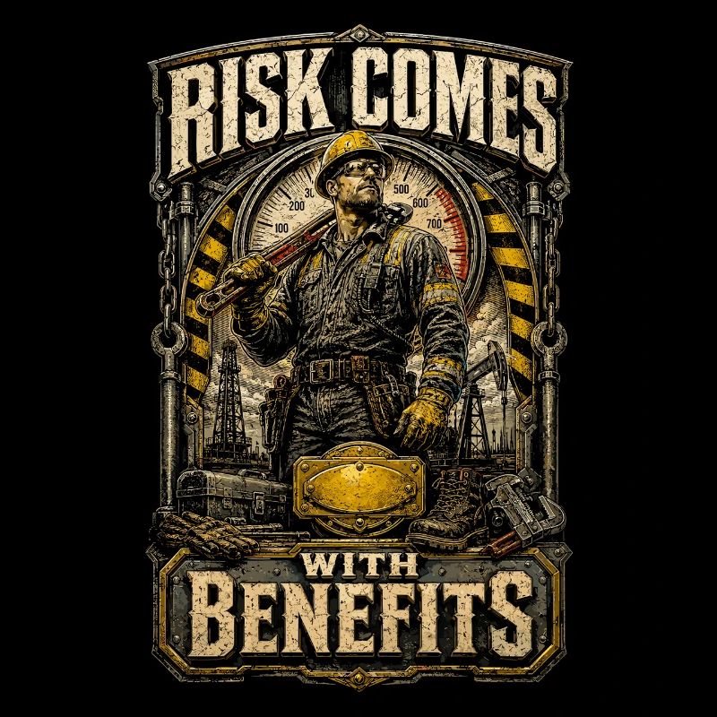 Oil rig rig worker