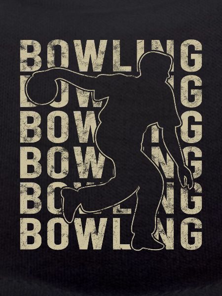 Bowling Skittles Retro Graphic
