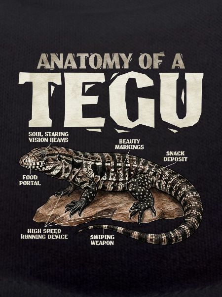 Die Anatomie eines Tegus
