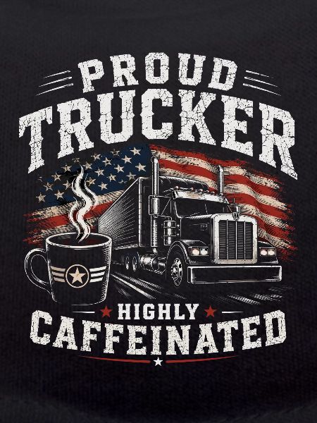 Trucks, transport, coffee, driver