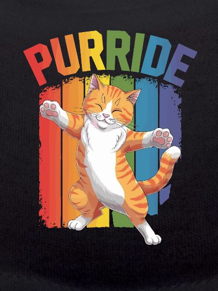 Purride Rainbow Cat Pride Design