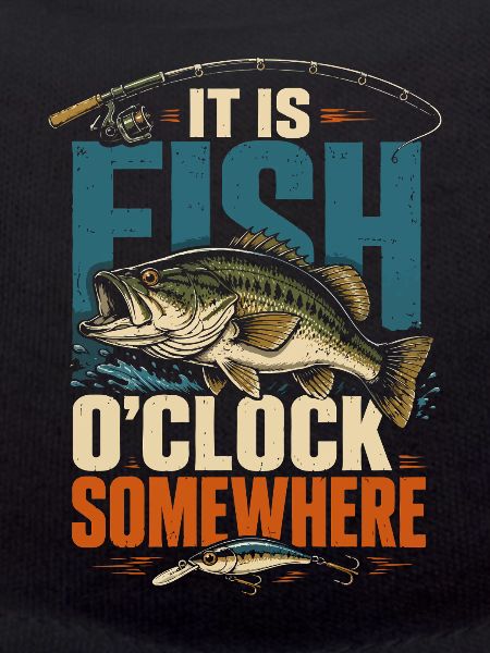 Angelhumor Fischerfisch Retro-Geschenk