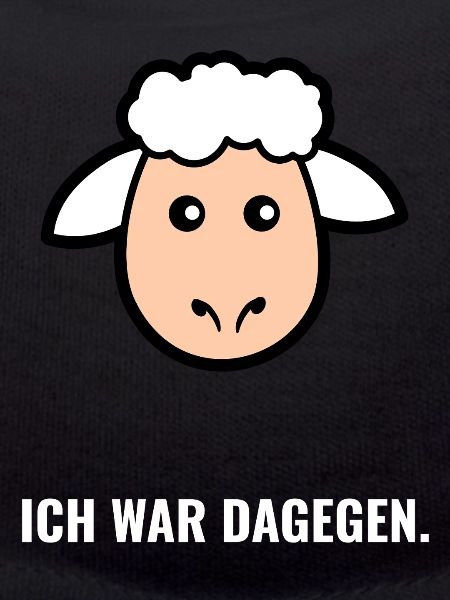 Ich war dagegen.