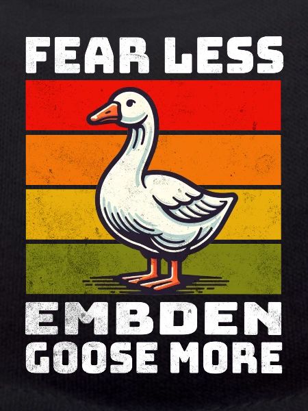 Embden Goose Emdengans