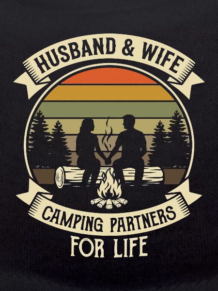 Ehepaar Camping