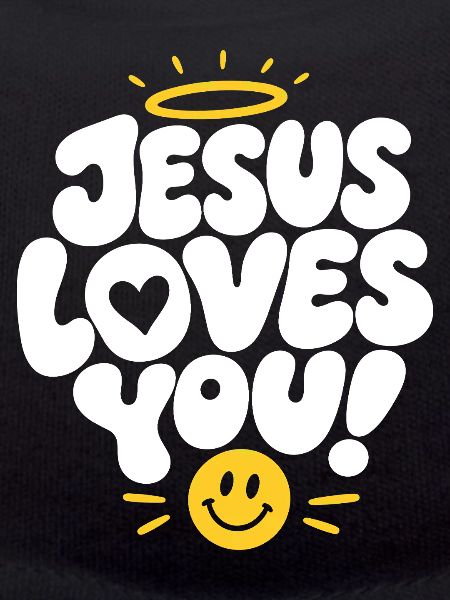 Jésus t’aime Ange Design