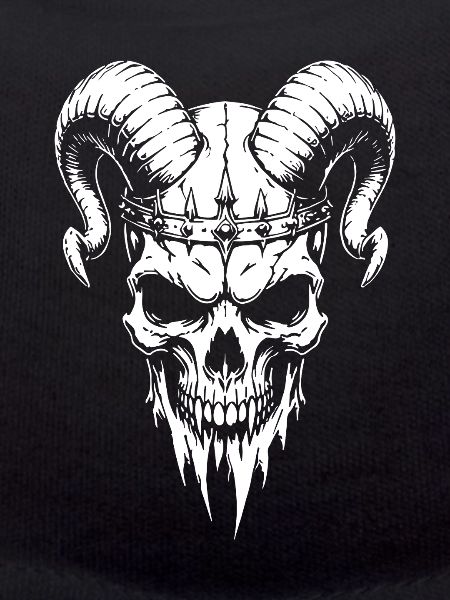 Skull with Horns Skull