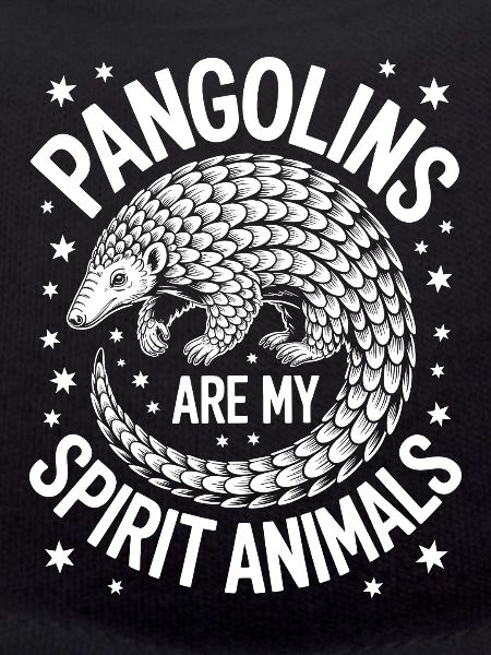 Pangolin Sayings Pine Cone Gift