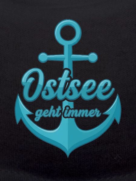 Ostsee geht immer mit Schiff Anker 