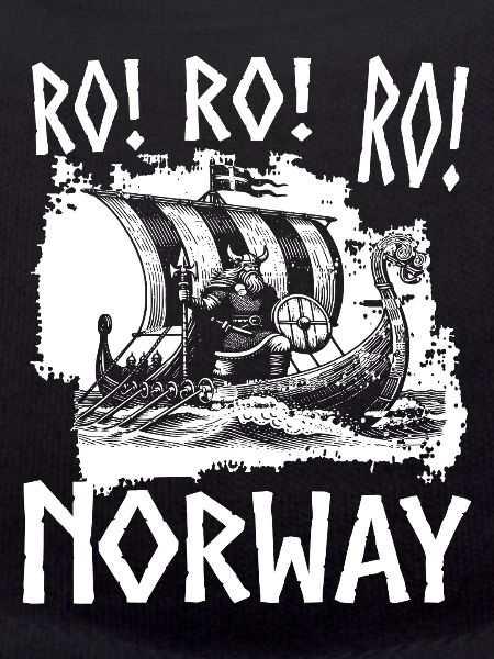 Norwegen Ro! Ro! Wellendruck