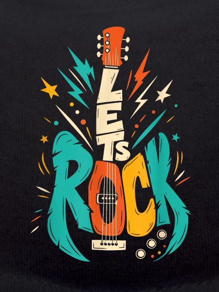 Rock Guitar Burst Artwork
