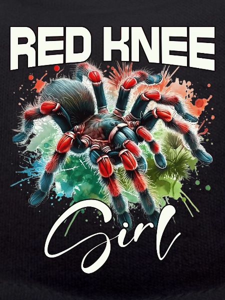 Fille Tarentule aux Genou Rouges
