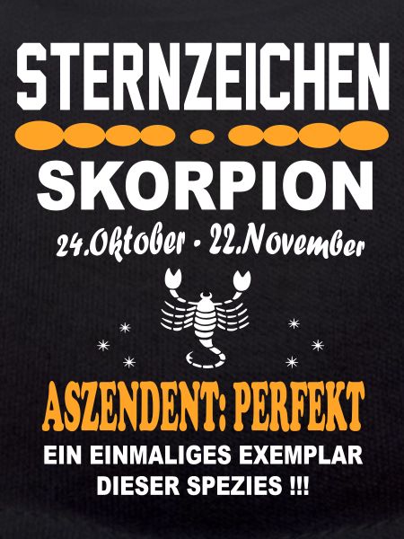 Sternzeichen Skorpion Aszendent Perfekt