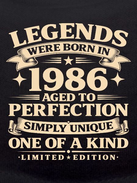 Né en 1986 Simplement unique
