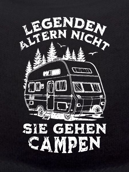 Legenden gehen campen