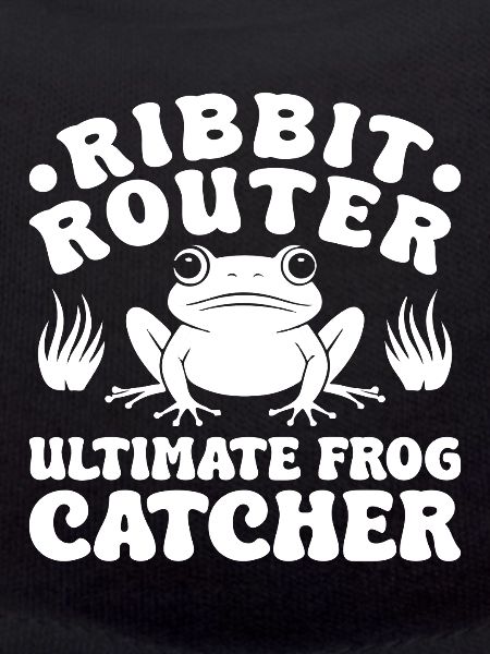Frog Catcher Ribbit Router Frog