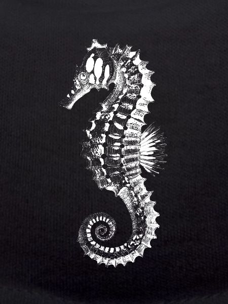 Brique de silhouette hippocampe