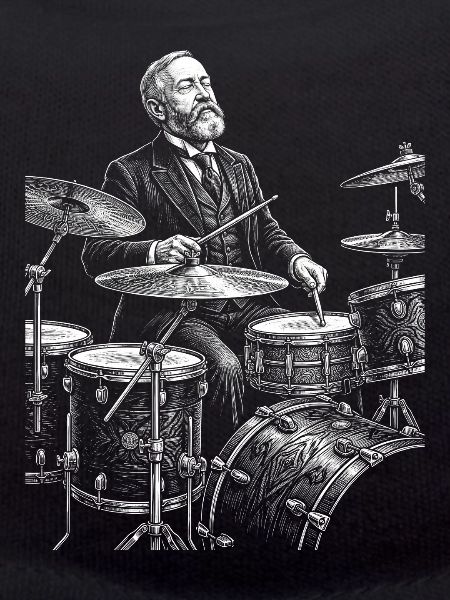 Benjamin Harrison Skizzen Drummer 