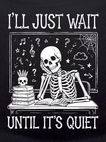 Teacher, Halloween, Skeleton