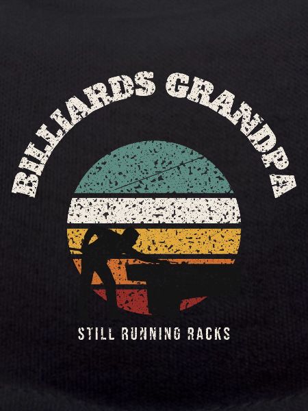 Billiards Grandpa Retro