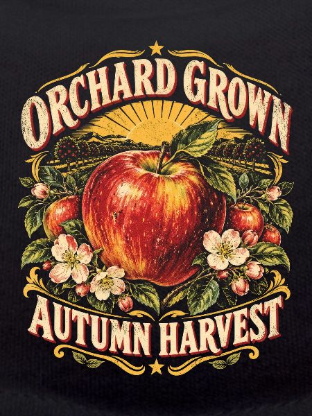 Obstgarten-Apfel-Herbsternte Jahrgangsfarm
