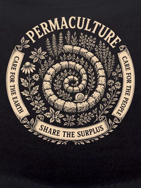 Permakultur-Kräuterspirale