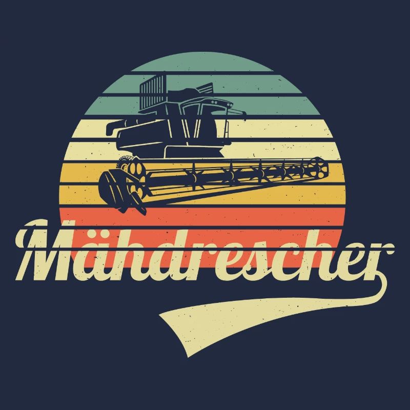 Mähdrescher Retro