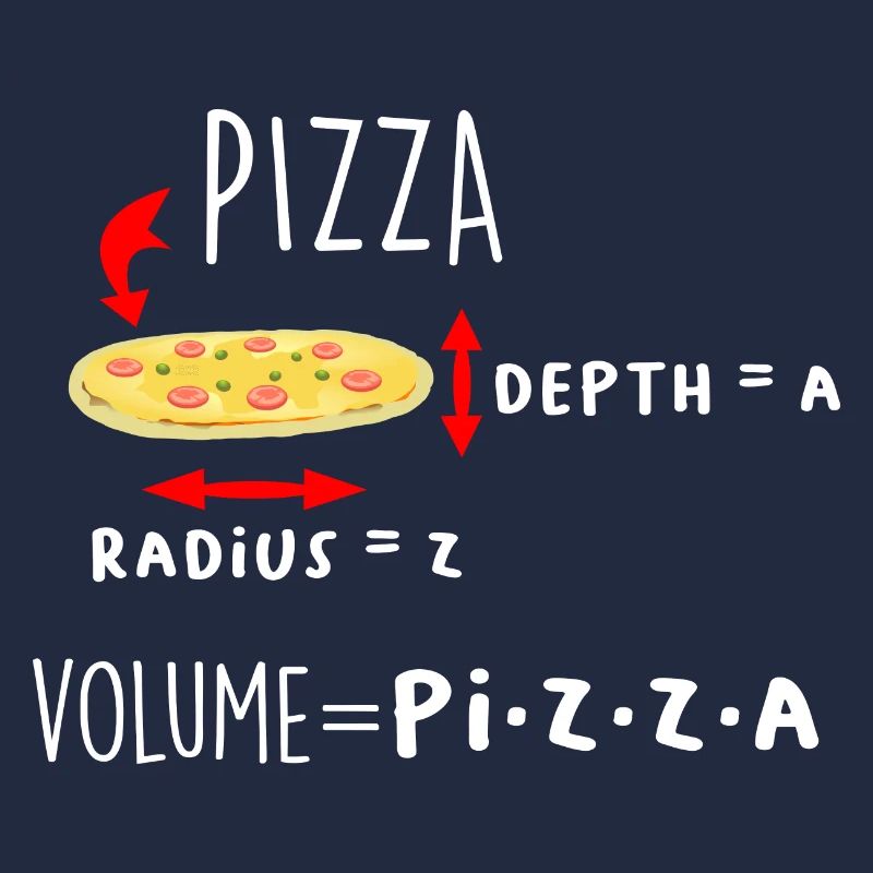 Pizza et Maths Meme Drôle Professeur de Maths