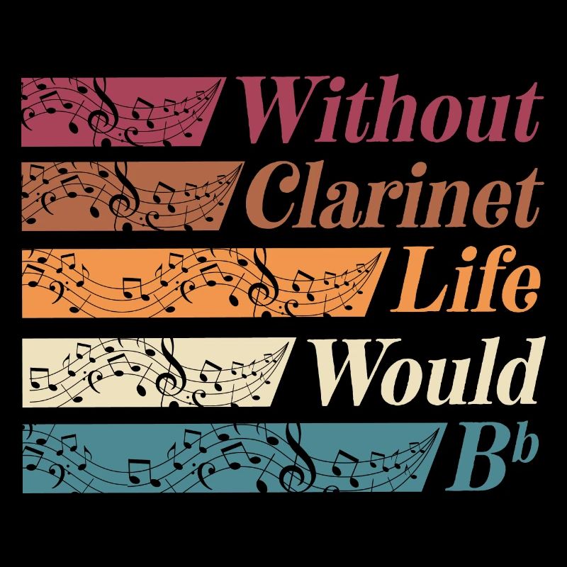 Clarinettiste basse Clarinettiste Vie sans