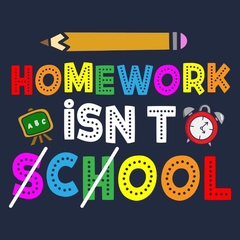 Les devoirs ne sont pas une école cool