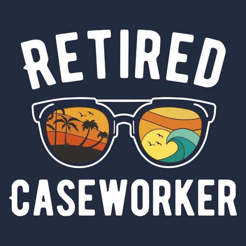 Retired Case Manager Beach Vacation Eyewear Design