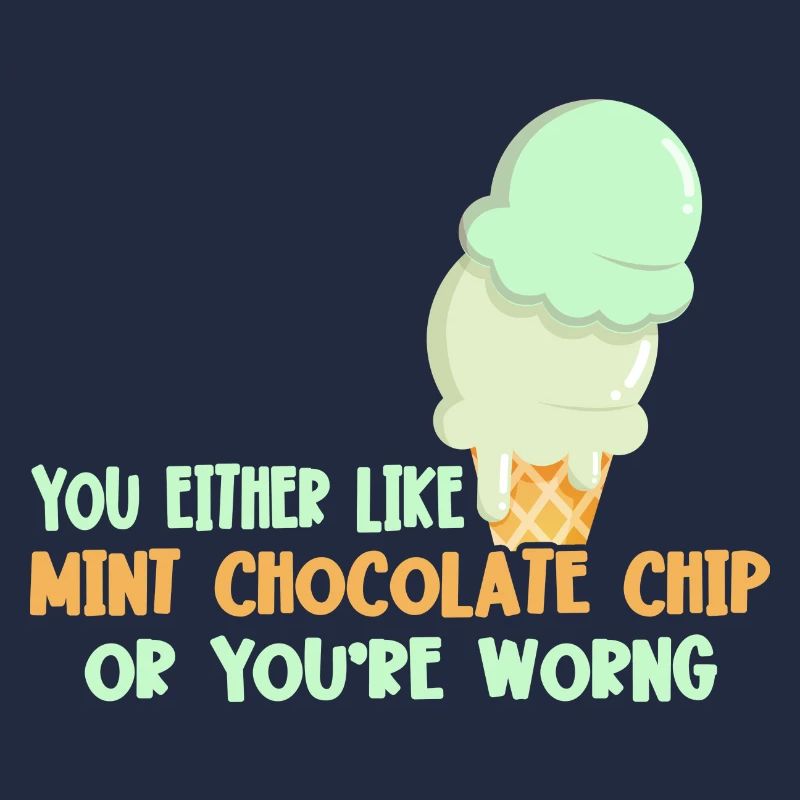 Entweder Du Magst Mint Chocolate Chip Oder Du
