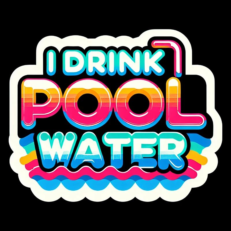 I Drink Pool Water 9