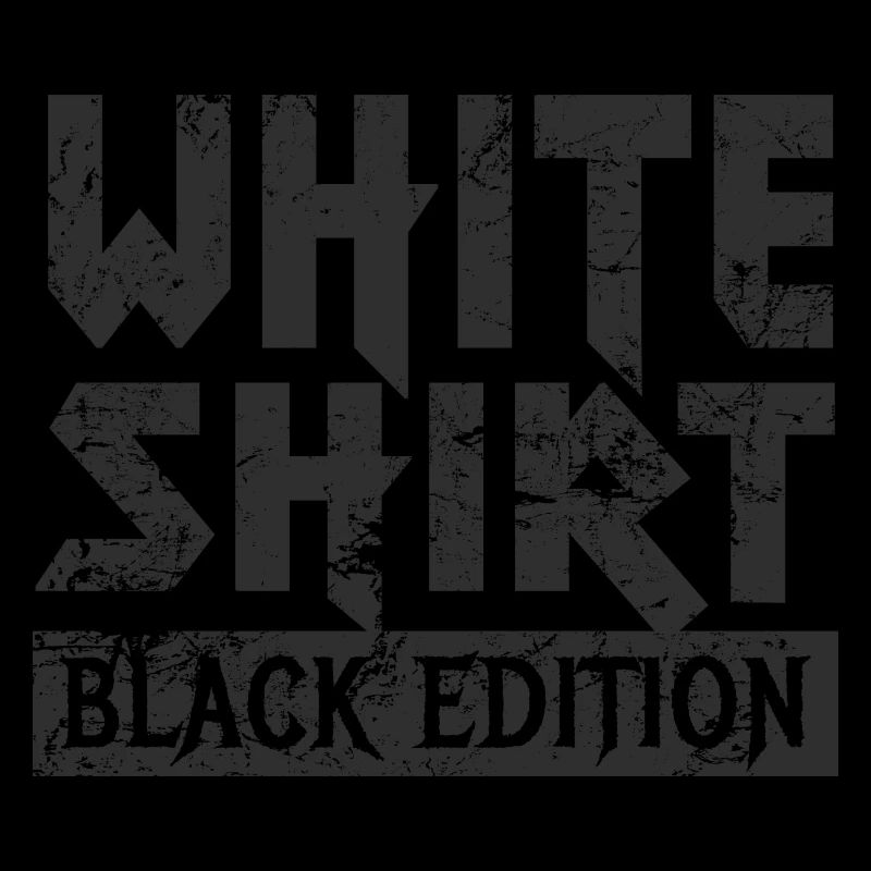 CHEMISE BLANCHE - Édition Noire