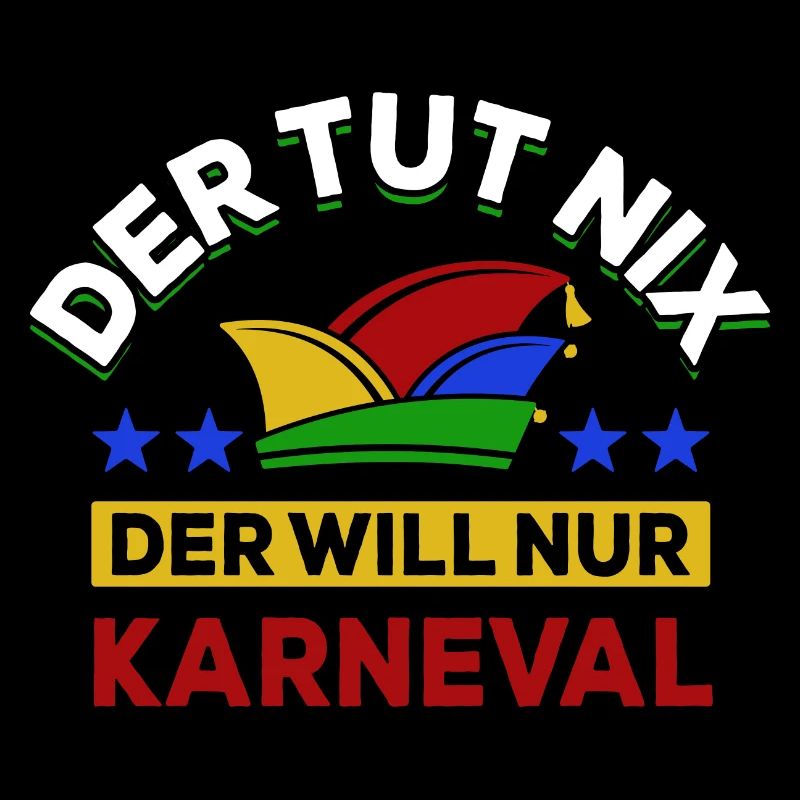 Der tut nix der will nur Karneval - Narrenkappe