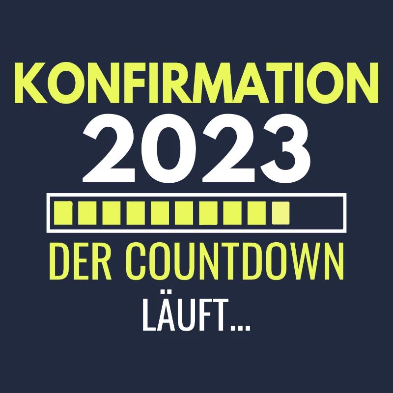 Konfirmation 2023 der Countdown läuft