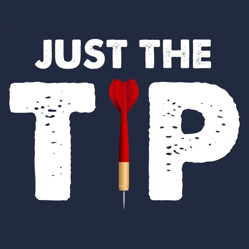 just the tip Design for a dart enthusiast