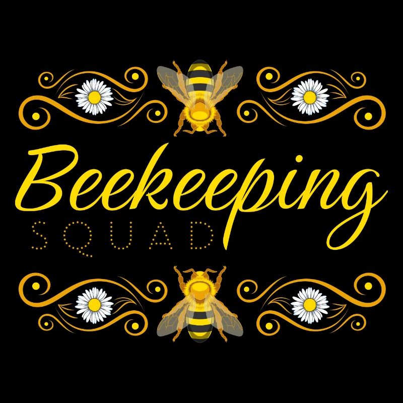 Beekeeping Squad Cute Bee Keeper Honey Nature