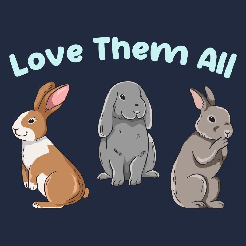 Conception de lapin mignon pour les propriétaires de lapins