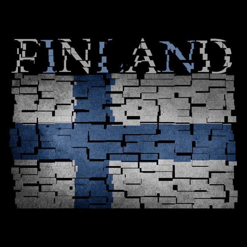 Finland flag - art design