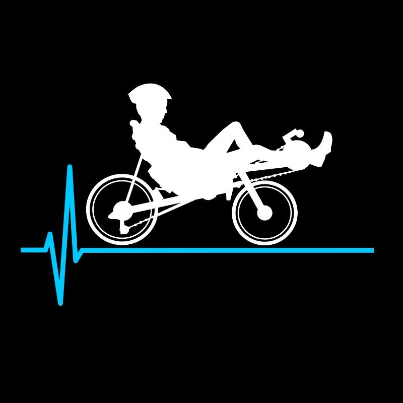 Battement de coeur de vélo couché
