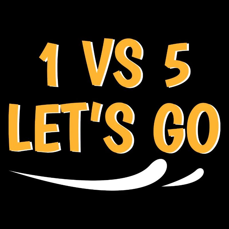 1 vs 5 lets go